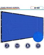 FENCE4EVER 68 in. x 50 ft. Green Privacy Fence Screen Plastic Netting Mesh  Fabric Cover with Reinforced Grommets for Garden Fence F4E-G650FS-A-90 -  The Home Depot