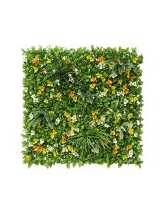 Windscreen4less 40"x40" 3D Panel Style 6 Artificial Boxwood Hedge Topiary Plant Grass Backdrop Wall for Privacy Fence Garden Backyard Screen Outdoor Wedding Décor 1 pc