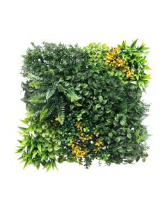 Windscreen4less 20"x20" 3D Style 8 Artificial Boxwood Hedge Topiary Plant Grass Backdrop Wall for Privacy Fence Garden Backyard Screen Outdoor Wedding Décor 1 pc