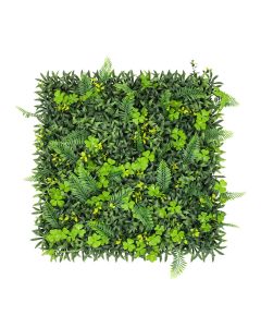 Windscreen4less 20"x20" 3D Panel Style 11 Artificial Boxwood Hedge Topiary Plant Grass Backdrop Wall for Privacy Fence Garden Backyard Screen Outdoor Wedding Décor 6 pcs