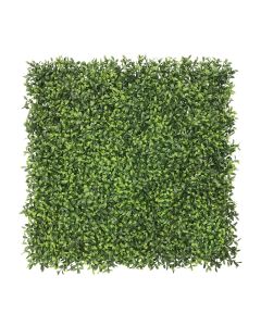 Windscreen4less 20"x20" Green Tea2 Panel Artificial Boxwood Hedge Topiary Plant Grass Backdrop Wall for Privacy Fence Garden Backyard Screen Outdoor Wedding Décor 1 pc