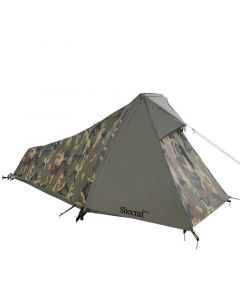 Real Scene Effect of Shecraf Camping Tent Lightweight Backpacking Tent Camouflage Outdoor Equipment for Camping Hiking Biking Trip Upgraded Large Space