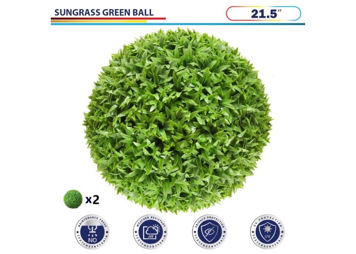Boxwood Greenery Balls 21.5 Inch 